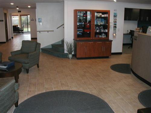 Newly remodeled lobby